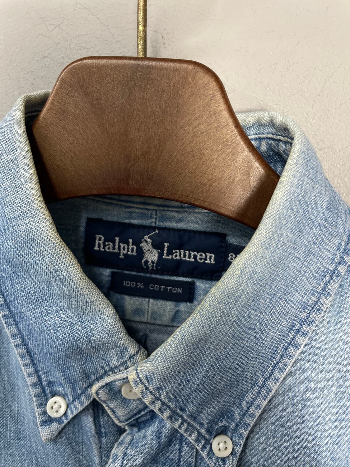 폴로 랄프로렌 레드포니 데님셔츠 H1508 상품이미지6