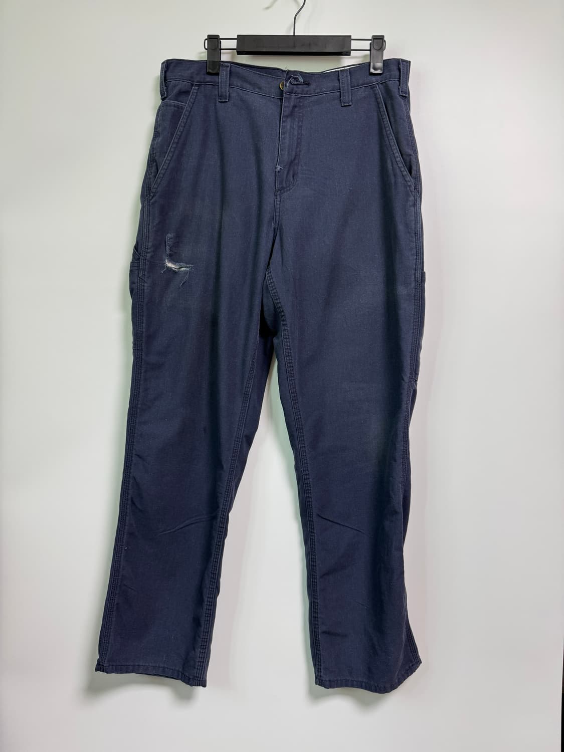 (80%) 미국 Carhartt 워크웨어 남성 작업 바지 32x32 상품이미지2