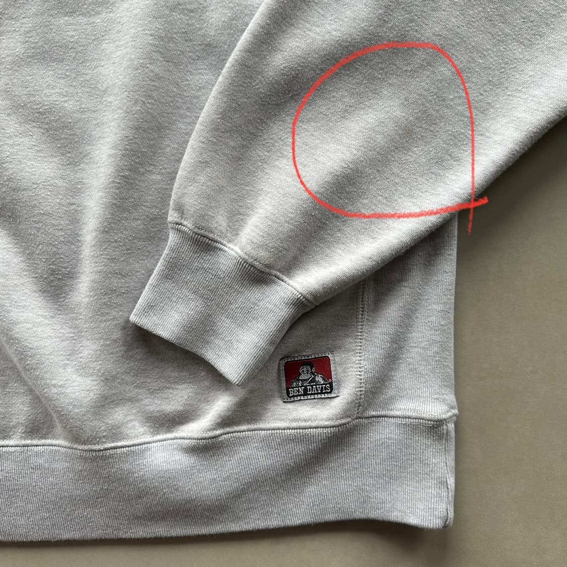 [XL]벤 데이비스 BEN DAVIS 프린팅 맨투맨 상품이미지8