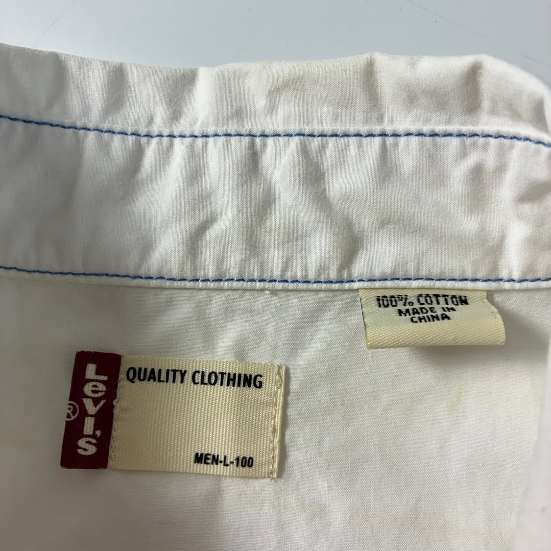 Levi's  리바이스 00,s 레드탭 스티치 워크 반팔셔츠  상품이미지4