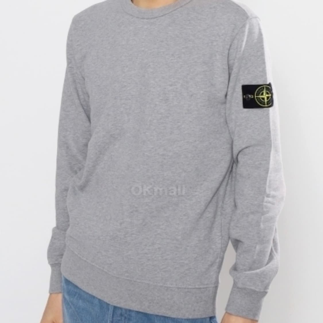 스톤아일랜드 23fw 브러쉬드 코튼 플리스 크루넥 맨투맨 상품이미지1