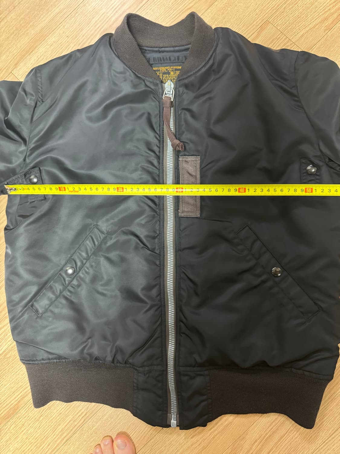 버즈릭슨 ma-1 ma1 윌리엄깁슨(착샷 첨부) 상품이미지2