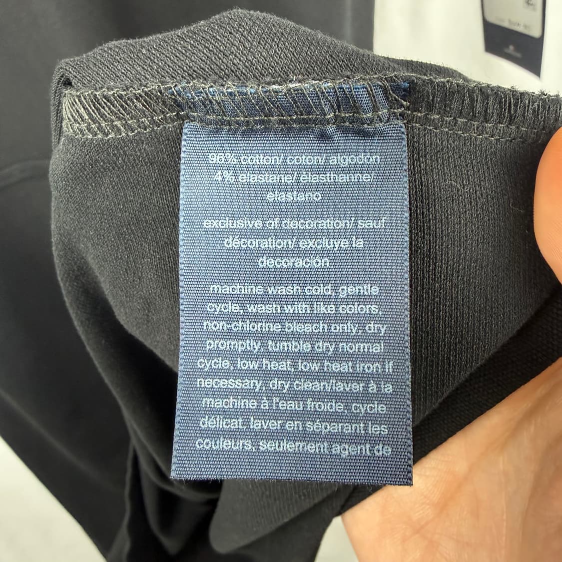 (새상품)(L) 타미힐피거 우먼스 카라 민소매 원피스 블랙 상품이미지5