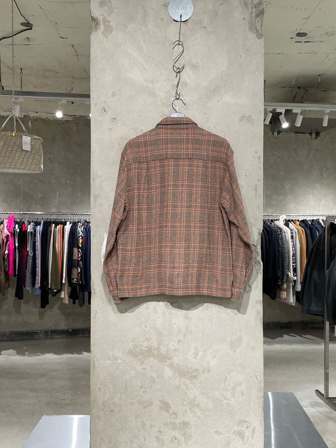 펜들턴 브라운 하운드 투스 체크 워크 자켓 상품이미지6