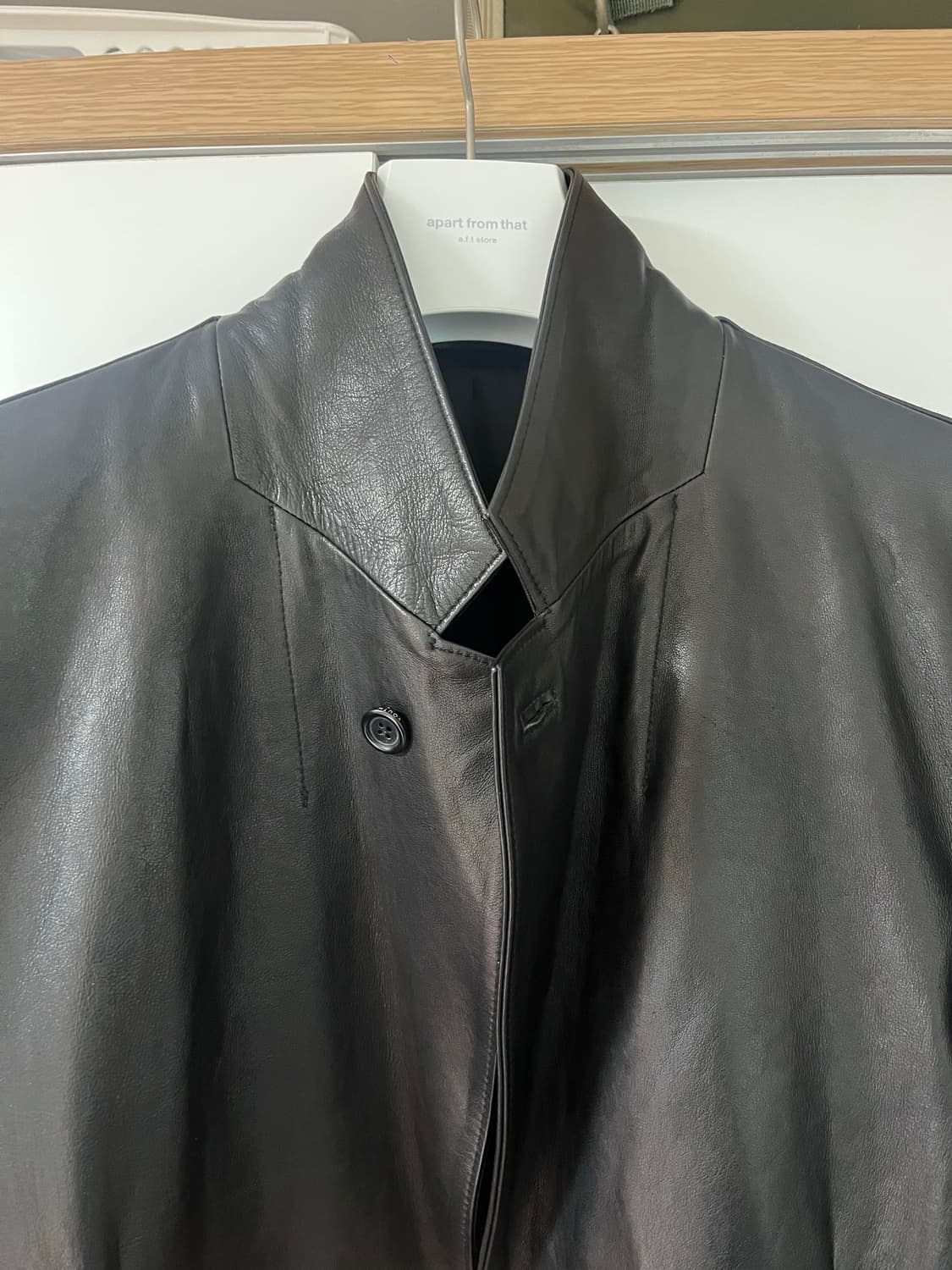 [Youth]Leather Tailored Jacket_S size 상품이미지10