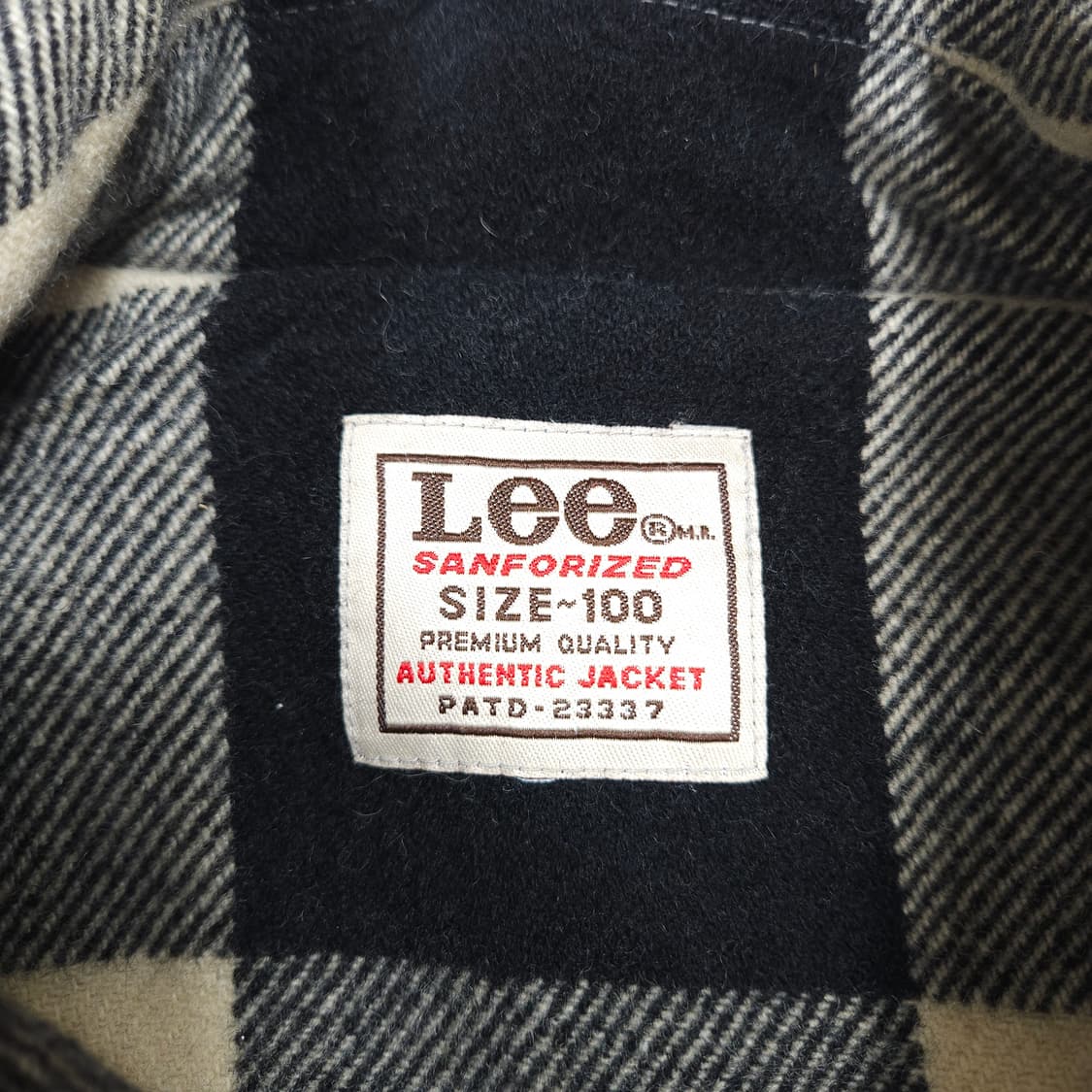 Lee 버팔로 체크 자켓 상품이미지3
