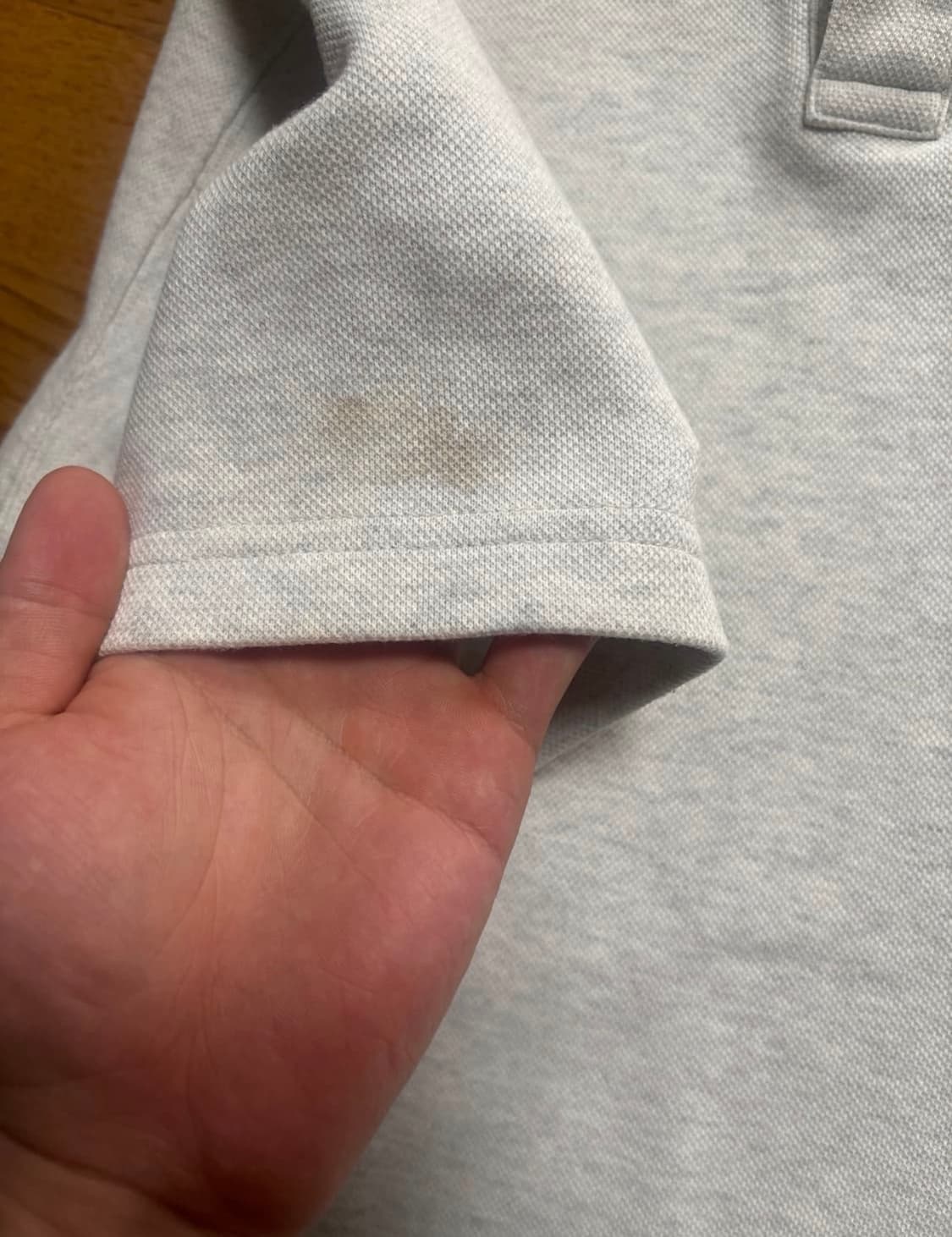 아더에러 반팔 카라티 오트밀 M 상품이미지3