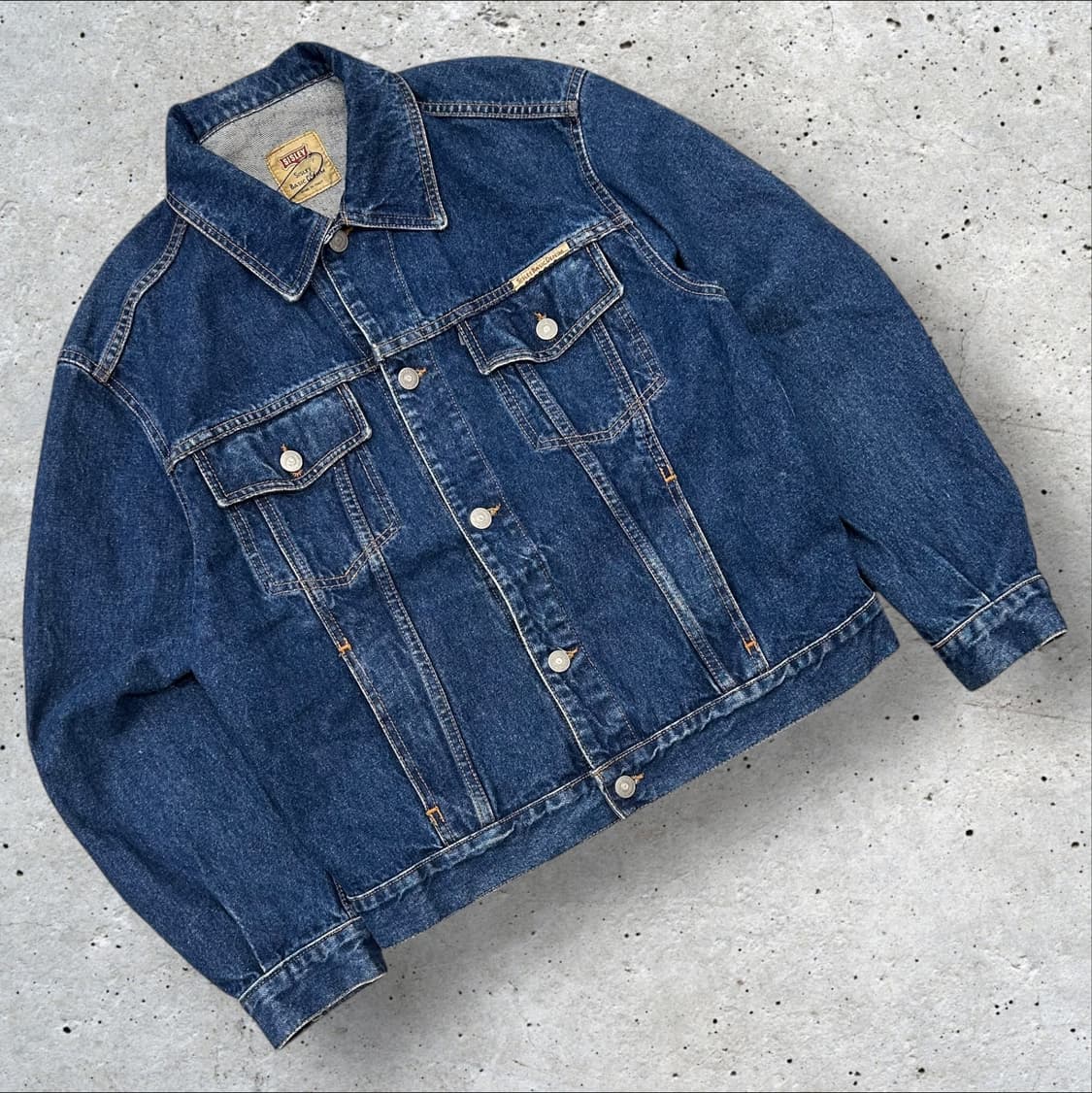 [S] 시슬리 SISLEY 데님 청자켓 B163 상품이미지1
