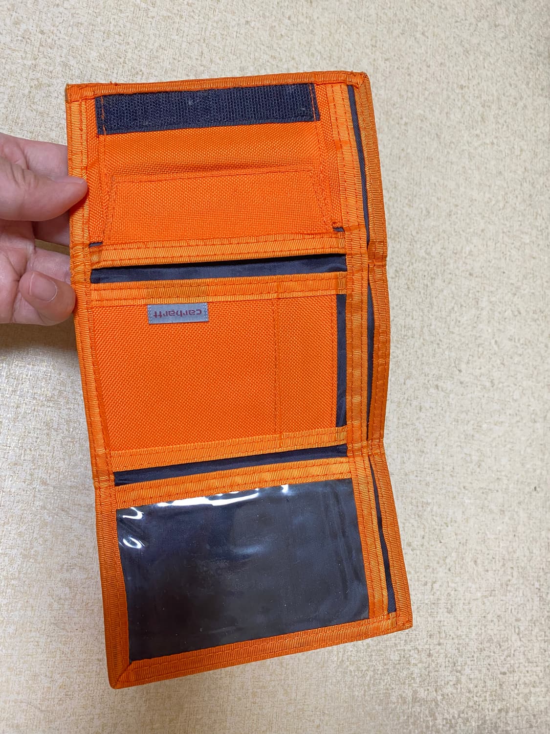 칼하트 오렌지 3단 지갑 상품이미지3