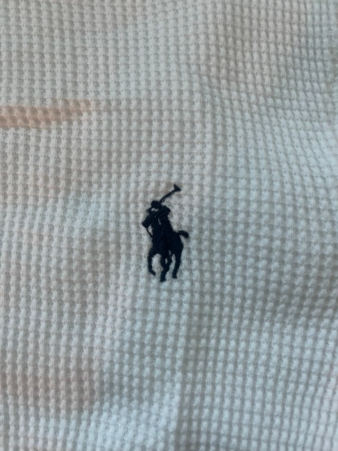 폴로 랄프로렌 정품 화이트 와플 니트 상품이미지2