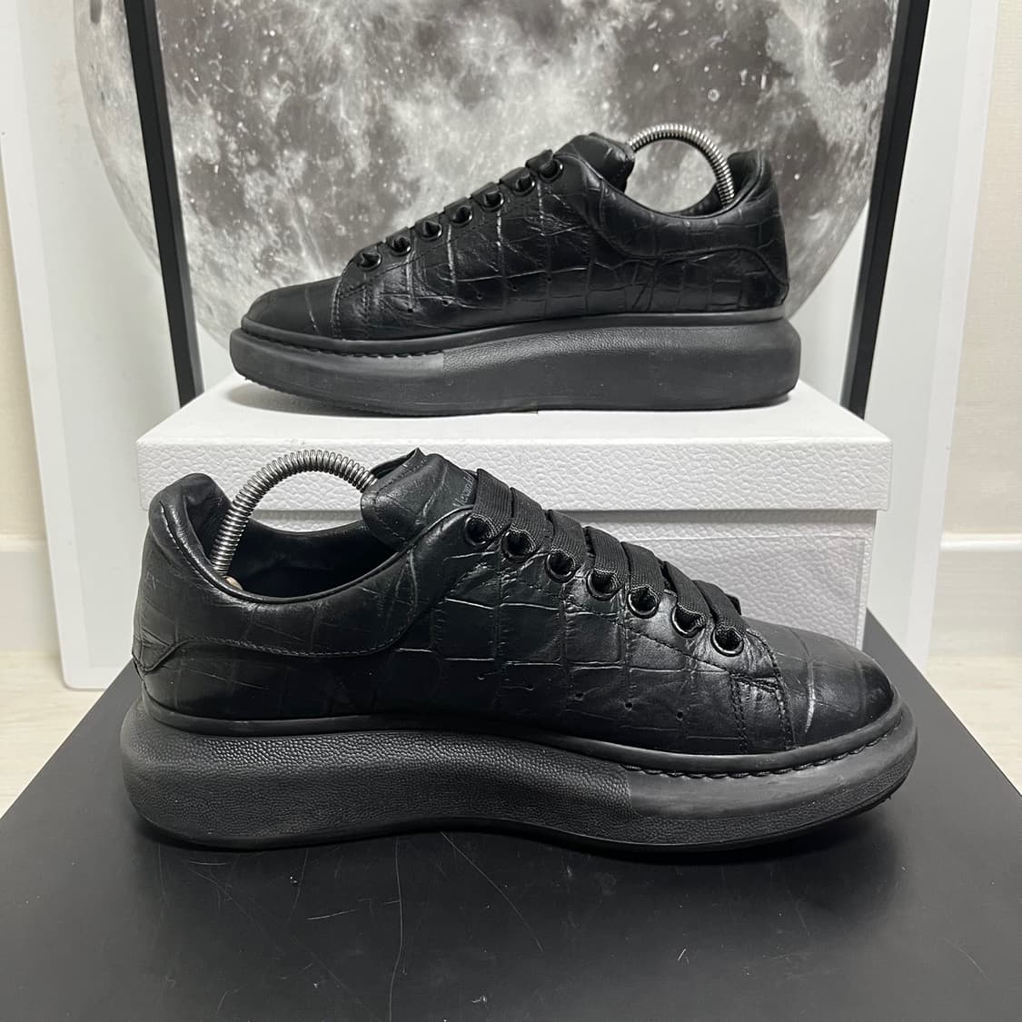 정품 40) 알렉산더 맥퀸 크로커 오버솔 스니커즈 255~260 상품이미지2