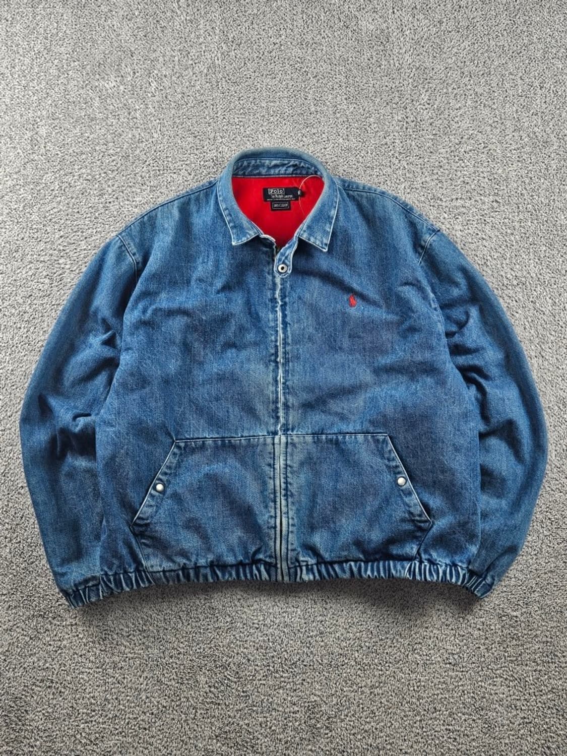80's USA 폴로랄프로렌 데님 스윙탑 자켓 ( XL ) / 10705 상품이미지1