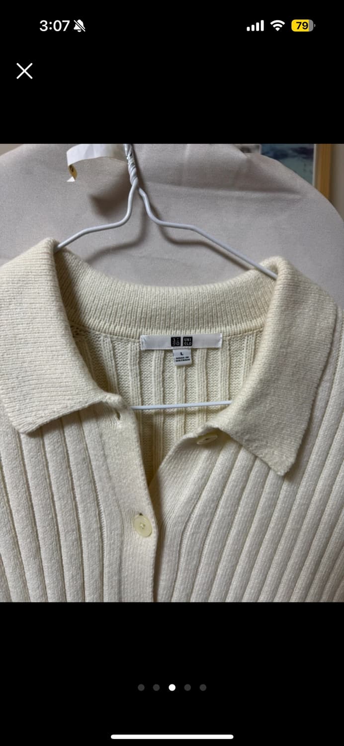 유니클로 uniqlo 여성 케이블 가디건 상품이미지3