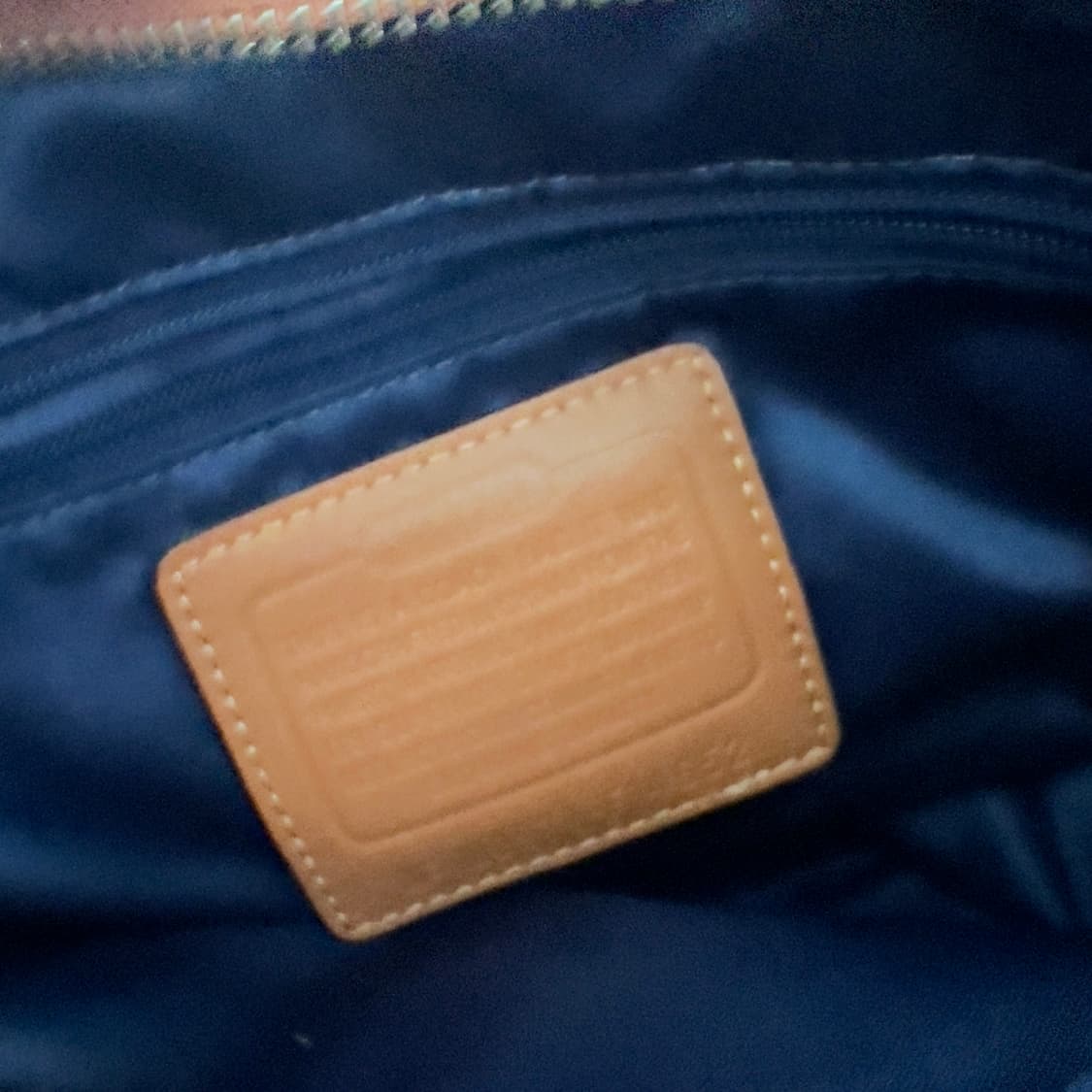 Vintage Coach patchwork shoulder bag 상품이미지5