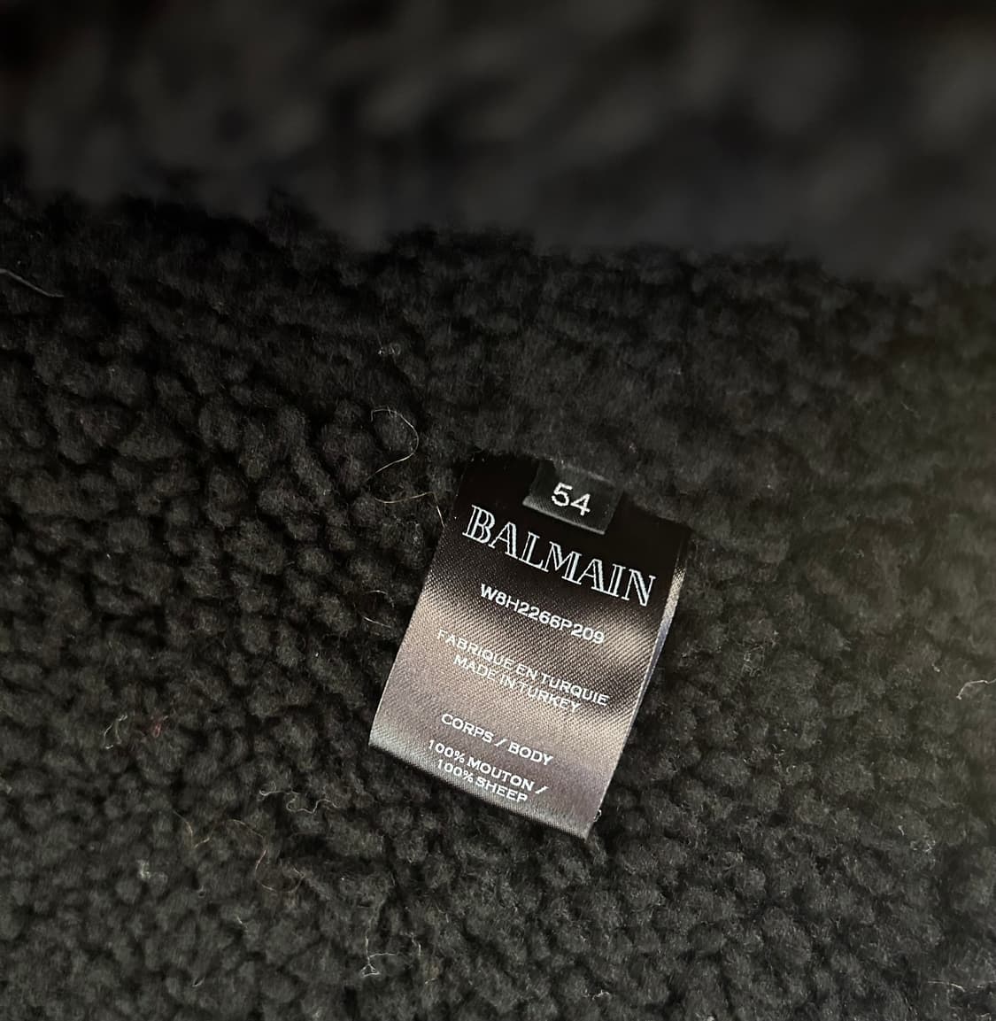 발망 무스탕 자켓 상품이미지6