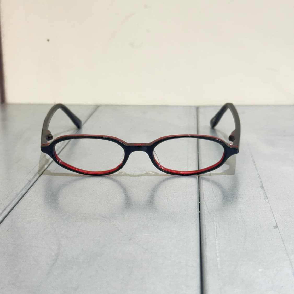 일제 작은 빈티지 긱시크 뿔테안경 상품이미지3