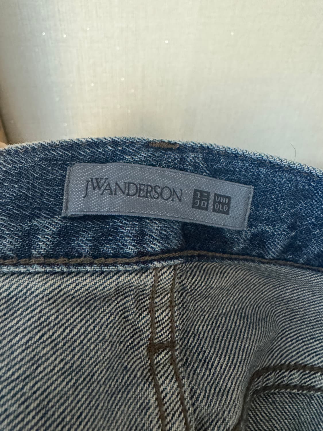 유니클로 jwa 스트레이트진 중청 상품이미지3