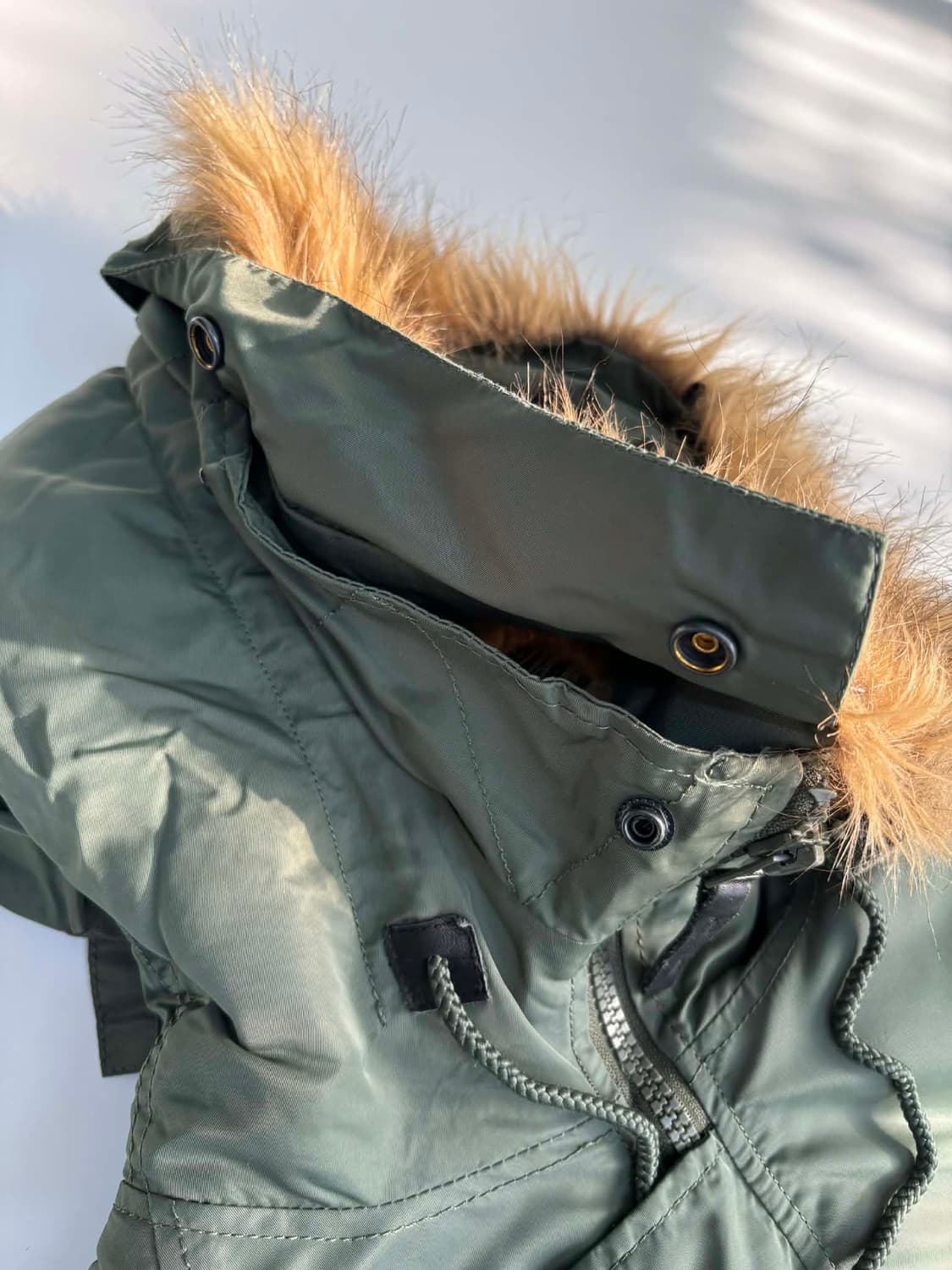 [L] 알파인더스트리 N-3B 폭스퍼 패딩 자켓 상품이미지8