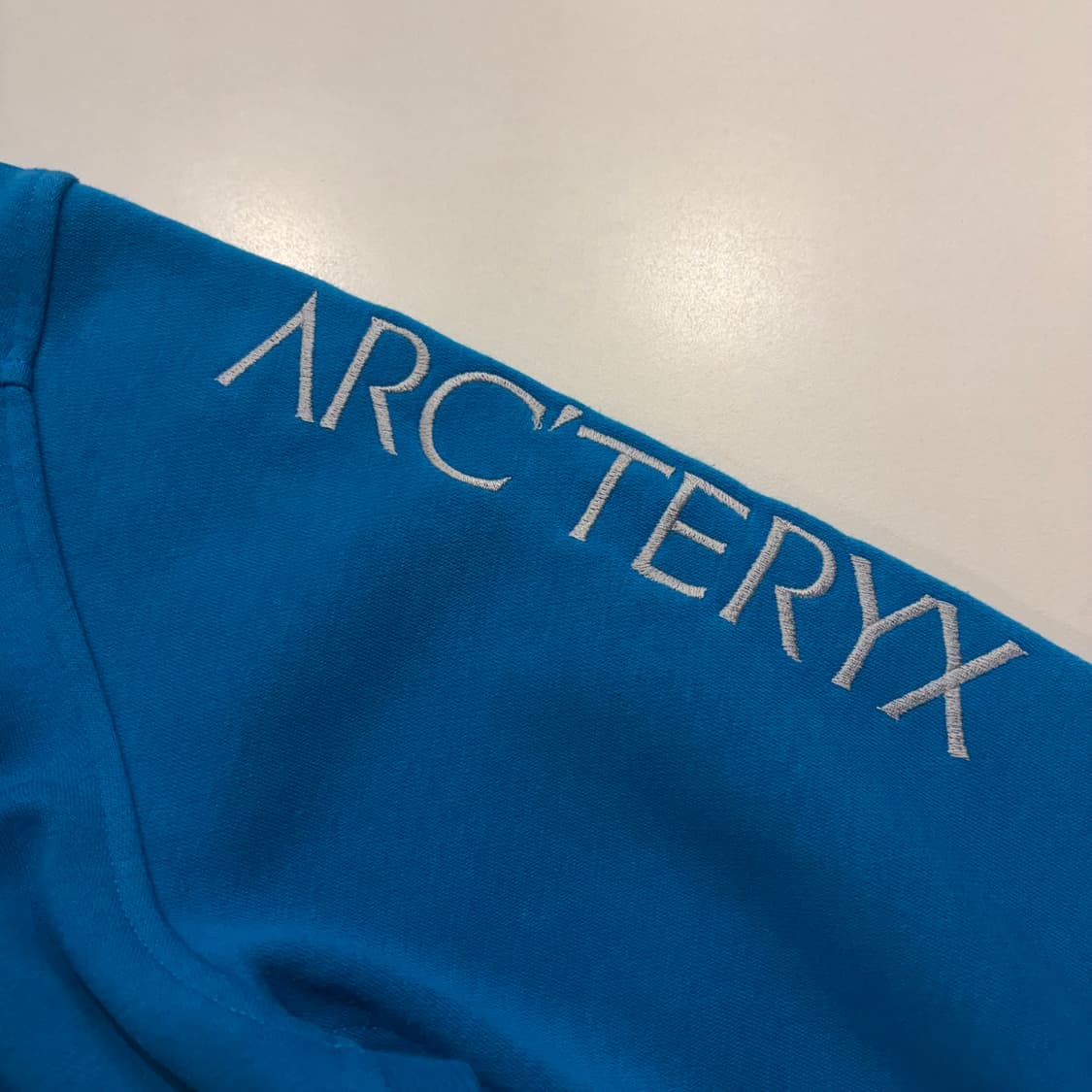 [S] 아크테릭스 빅로고 블루 풀집업 후드집업 B567 상품이미지5