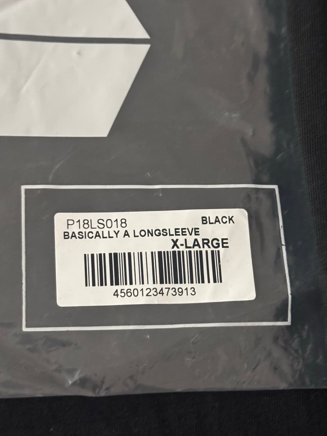 팔라스 블랙 롱 슬리브 XL 상품이미지4