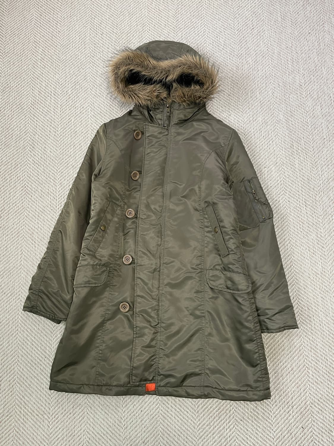 빈티지 퍼트리밍 밀리터리 파카 J03741 상품이미지1