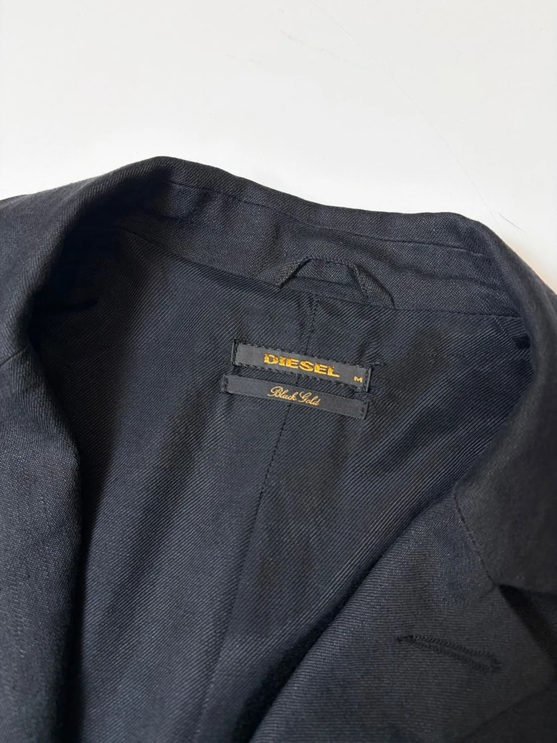 디젤 00's 버진울 린넨 금장 블레이저 자켓 PN9261 상품이미지5