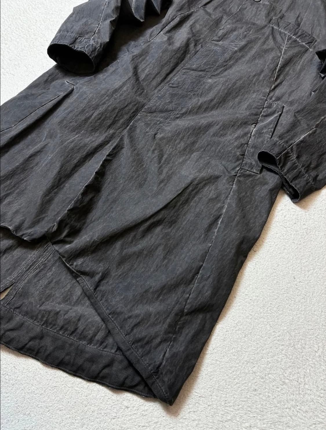 트랜짓 피그먼트다잉 피쉬테일 코트 PN7668 상품이미지4