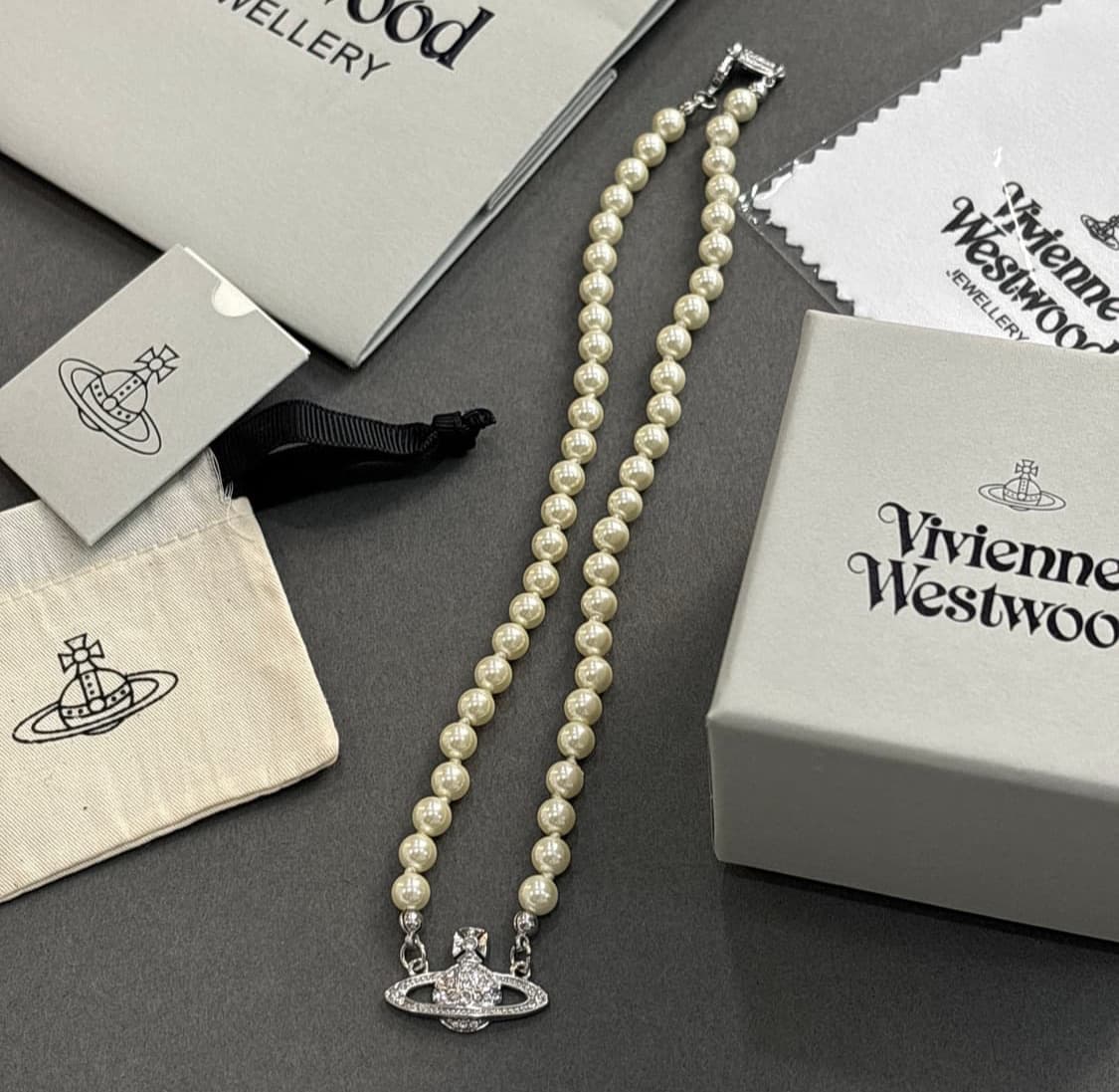 비비안웨스트우드 미니 바스 릴리프 초커 상품이미지1