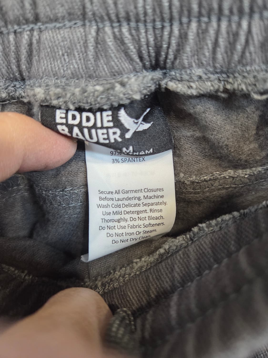 에디바우어 카고 밴딩 조거팬츠 m 상품이미지3