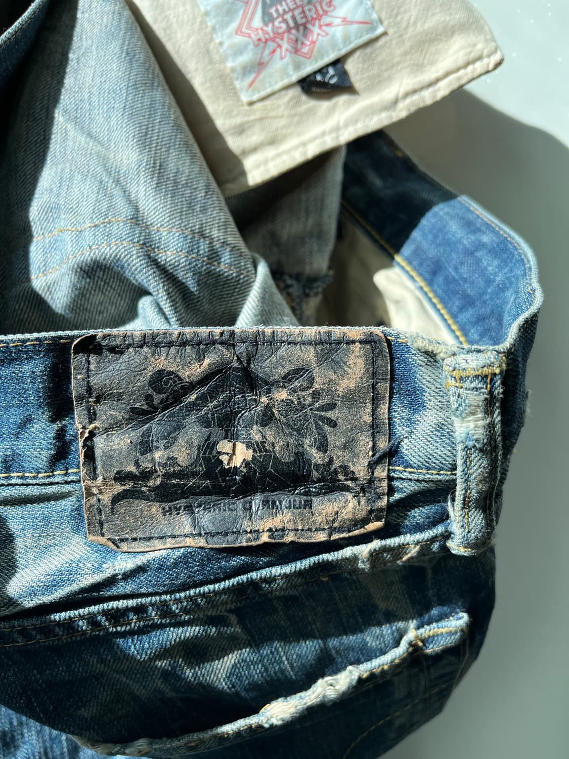 히스테릭글래머 스터드 데님 상품이미지2