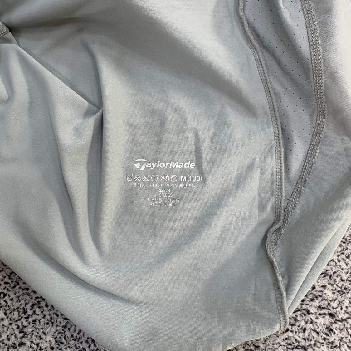 M 테일러메이드 기능성 민소매 나시 0303J 상품이미지3