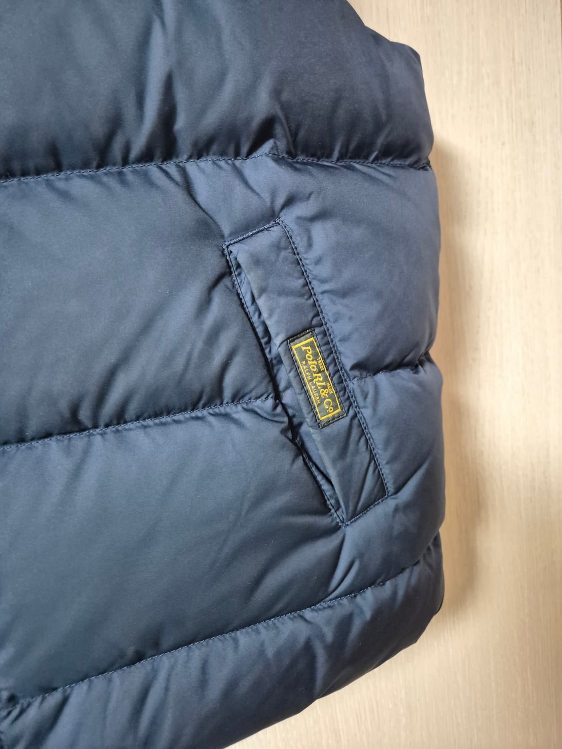 폴로 랄프로렌 다운 패딩 조끼 여성 55 양면베스트 리버시블 상품이미지5