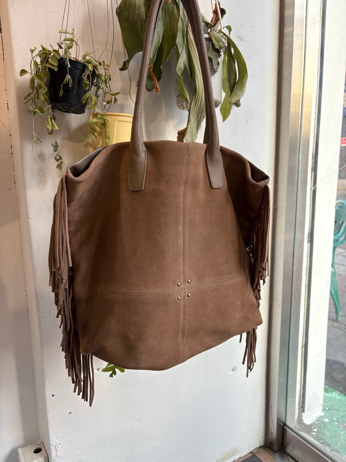 빈티지 리얼레더 태슬백 상품이미지5
