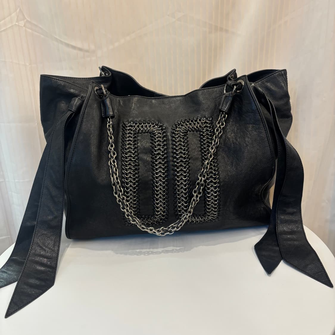 정품 닥스 체인 리본 숄더백     상품이미지1