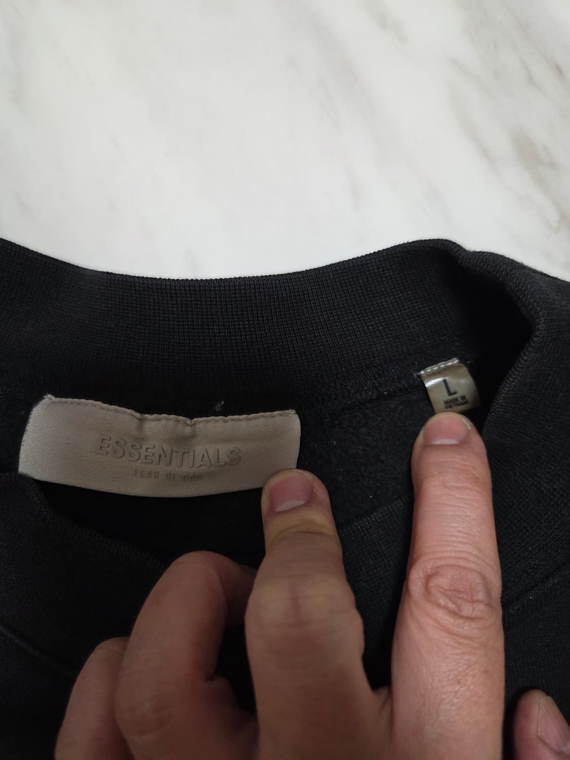 피오갓에센셜 오버핏 크루넥 스웻셔츠 상품이미지7