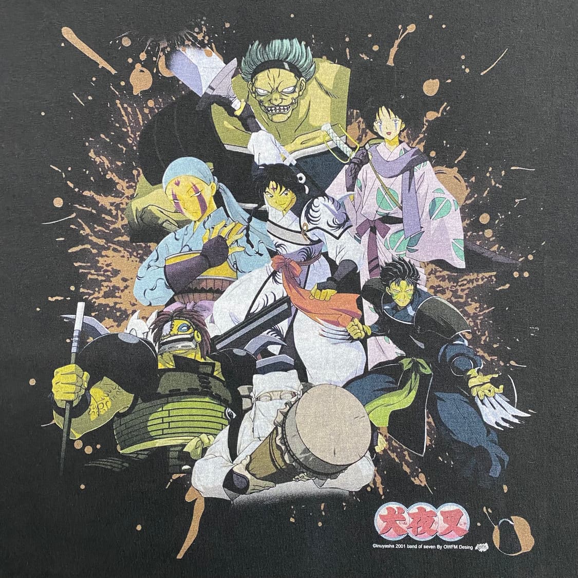 이누야샤 칠인대 부틀렉 애니메이션 티셔츠 상품이미지4