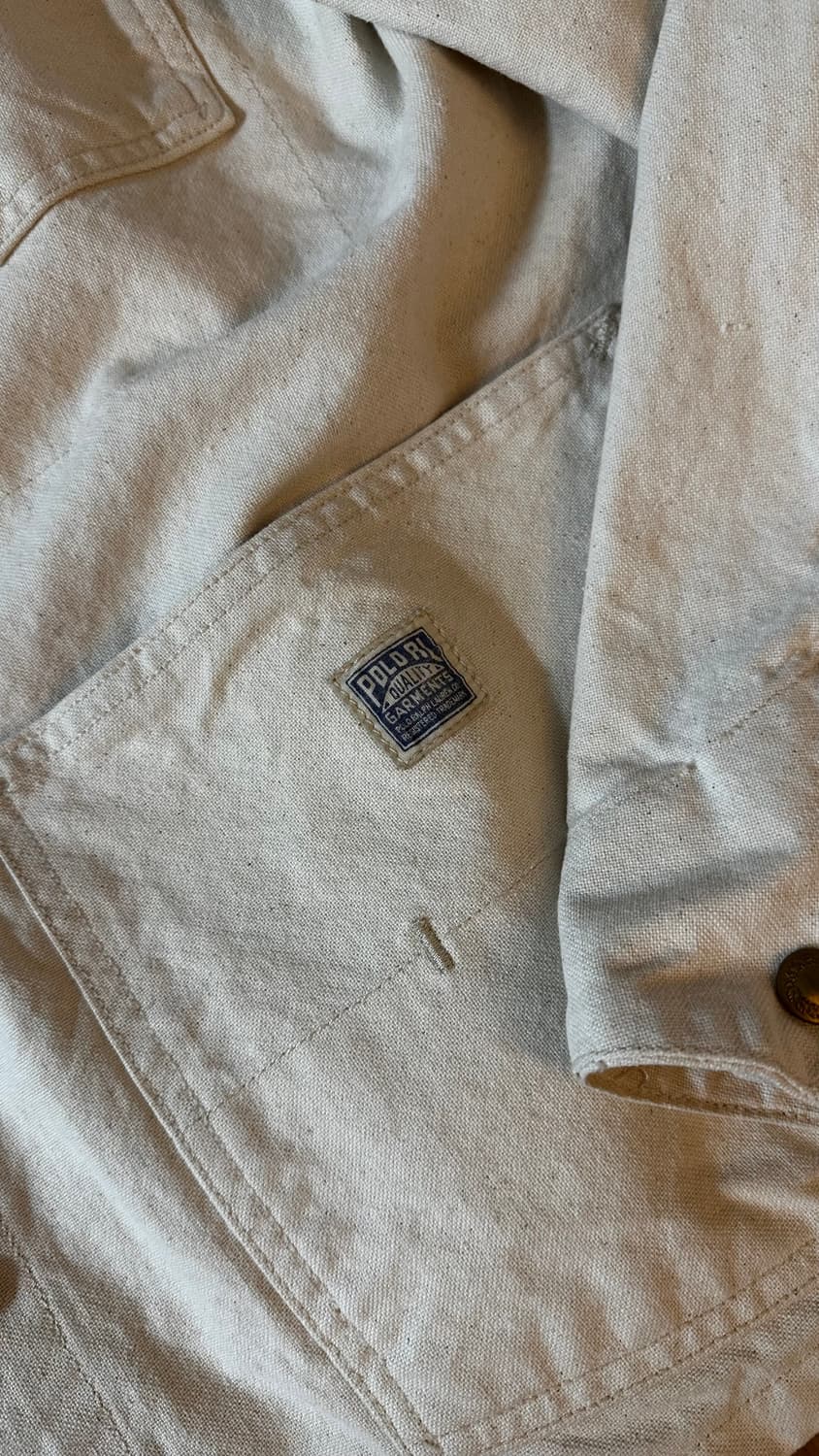 폴로 데님 프로젝트 페인터 아이보리 자켓 상품이미지4