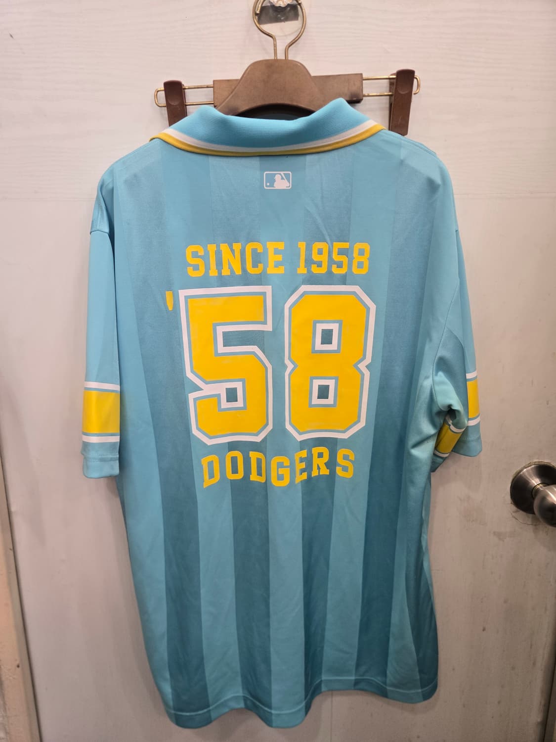 M,95 )) MLB 엠엘비 LA다저스 카라 반팔티셔츠! 상품이미지3