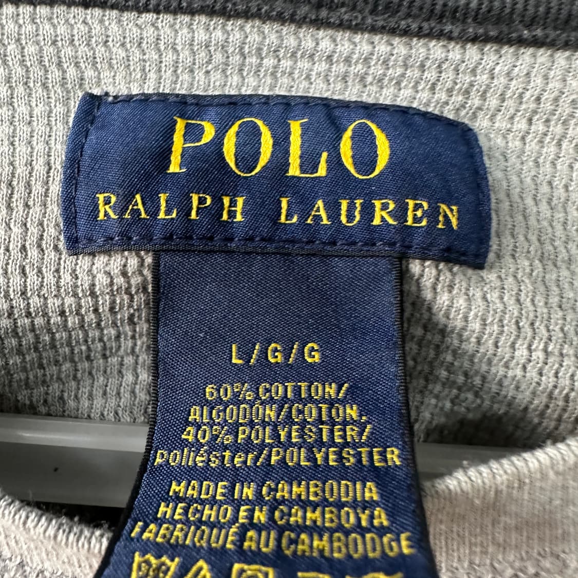 폴로랄프로렌 롱슬리브 긴팔티 L 상품이미지3