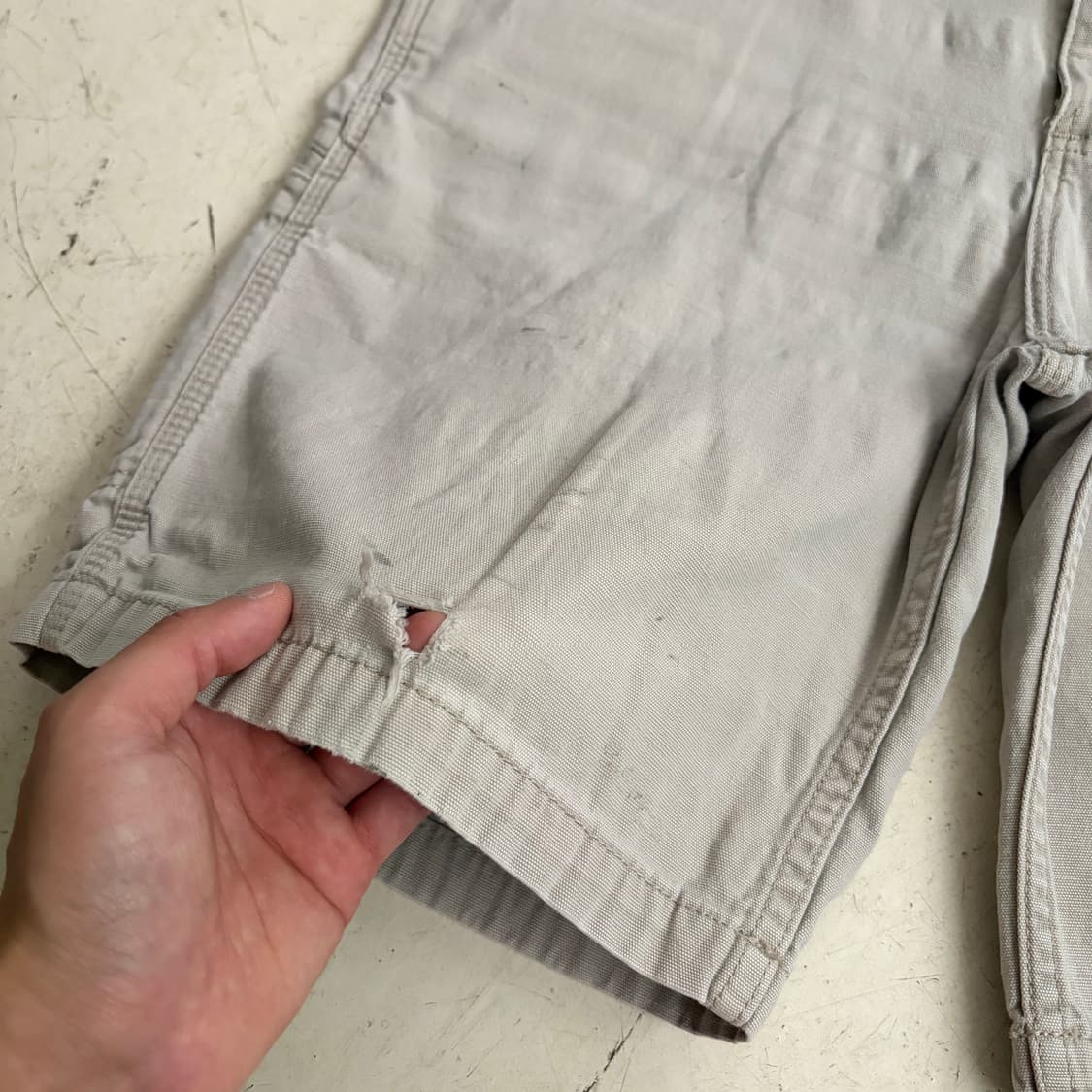 칼하트 빈티지 워크 반바지 34 상품이미지4