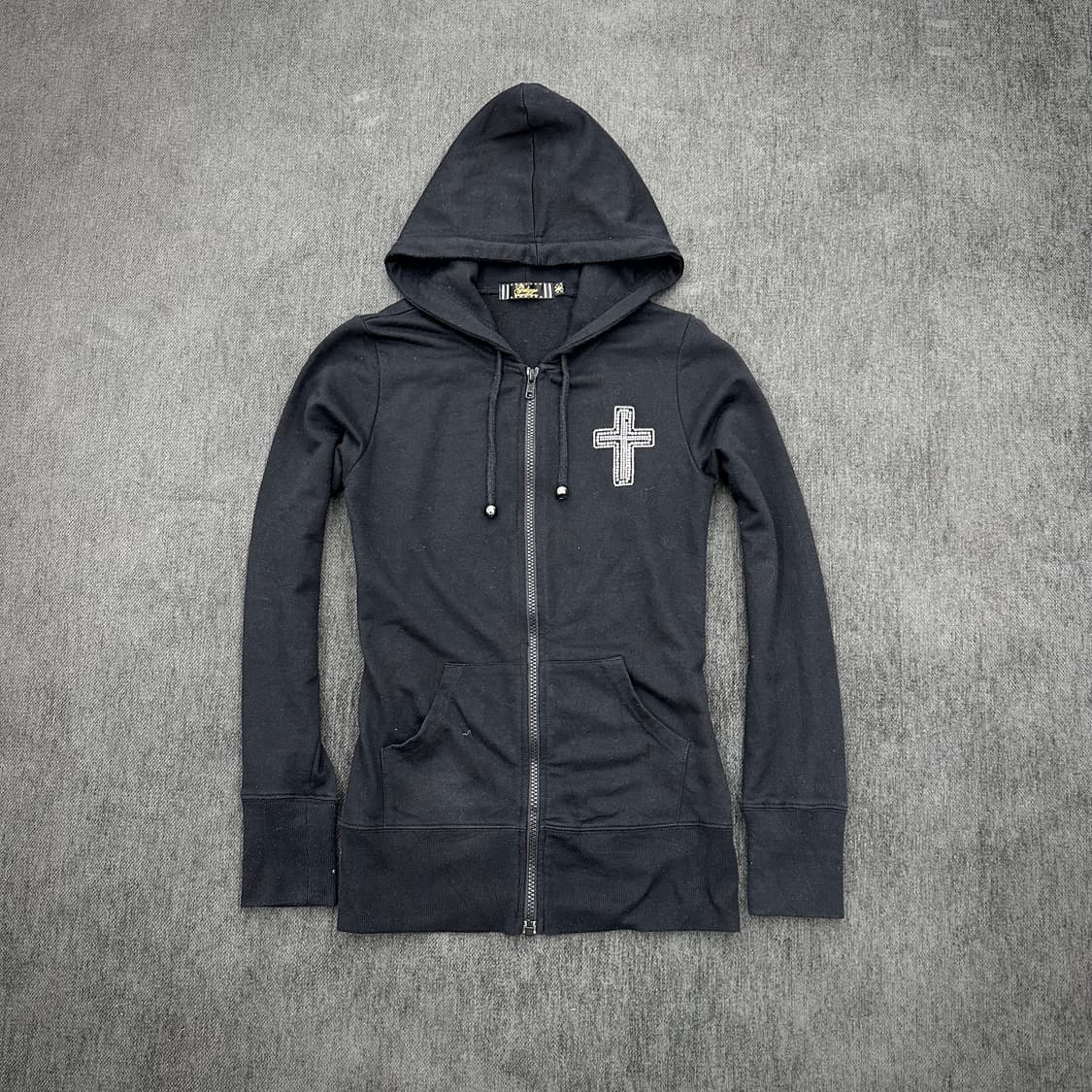 Y2K cross cubic hoodie 상품이미지3