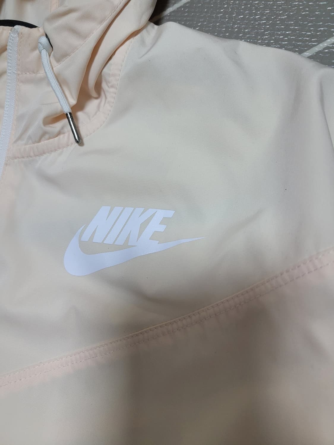 나이키 여성 웨이브 우븐 롱 윈드브레이커 S 상품이미지5