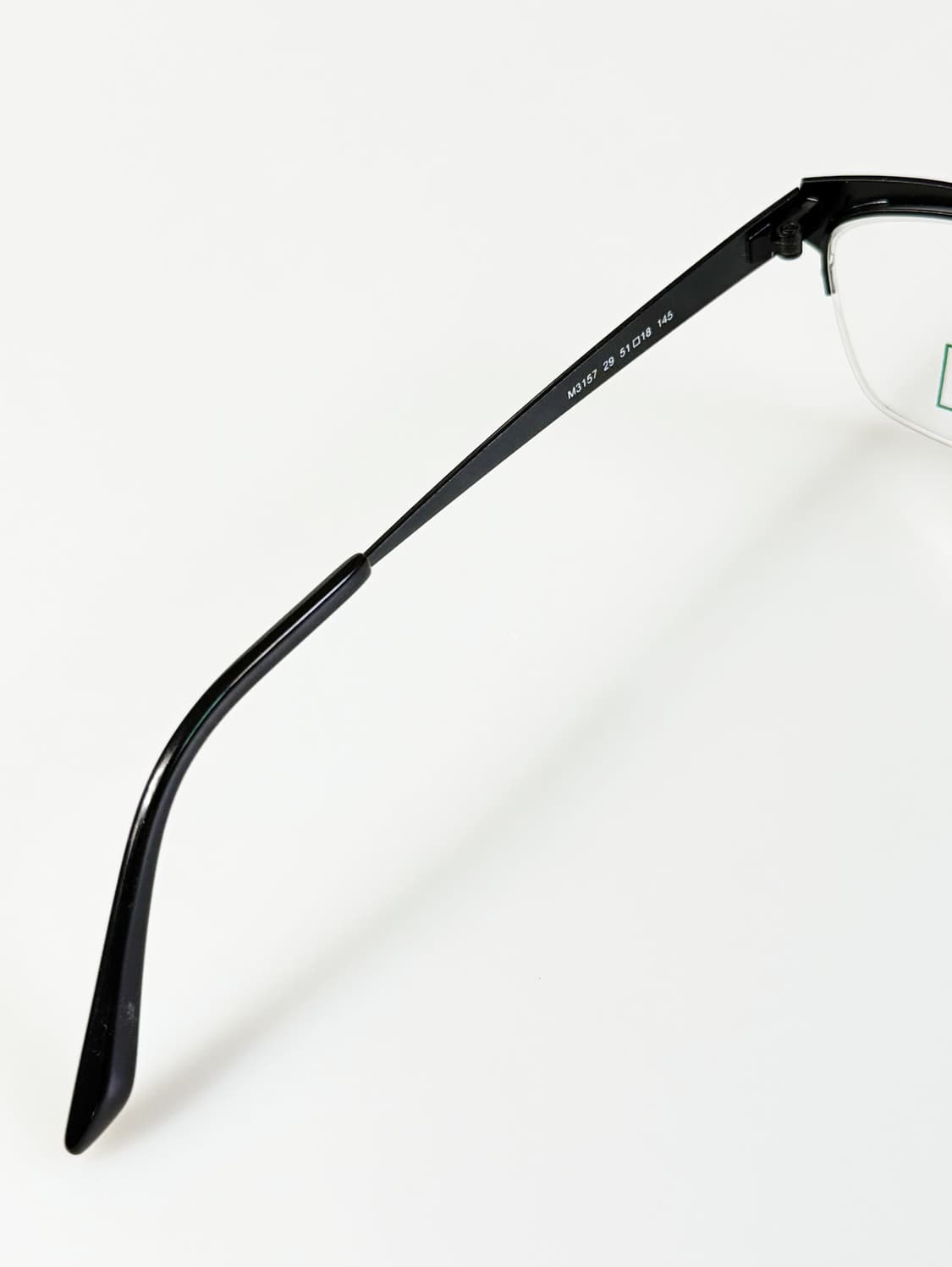 OPUS 글리터 스퀘어 반무테 빈티지 안경 상품이미지7