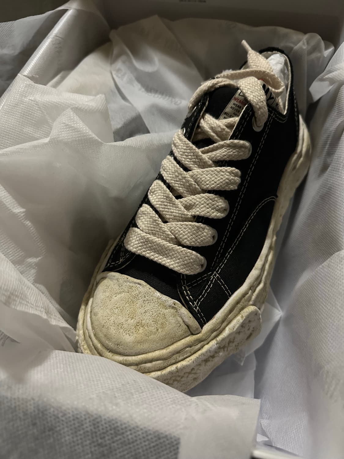 (40)미하라 야스히로 피터슨 가먼트다이드 블랙 상품이미지1