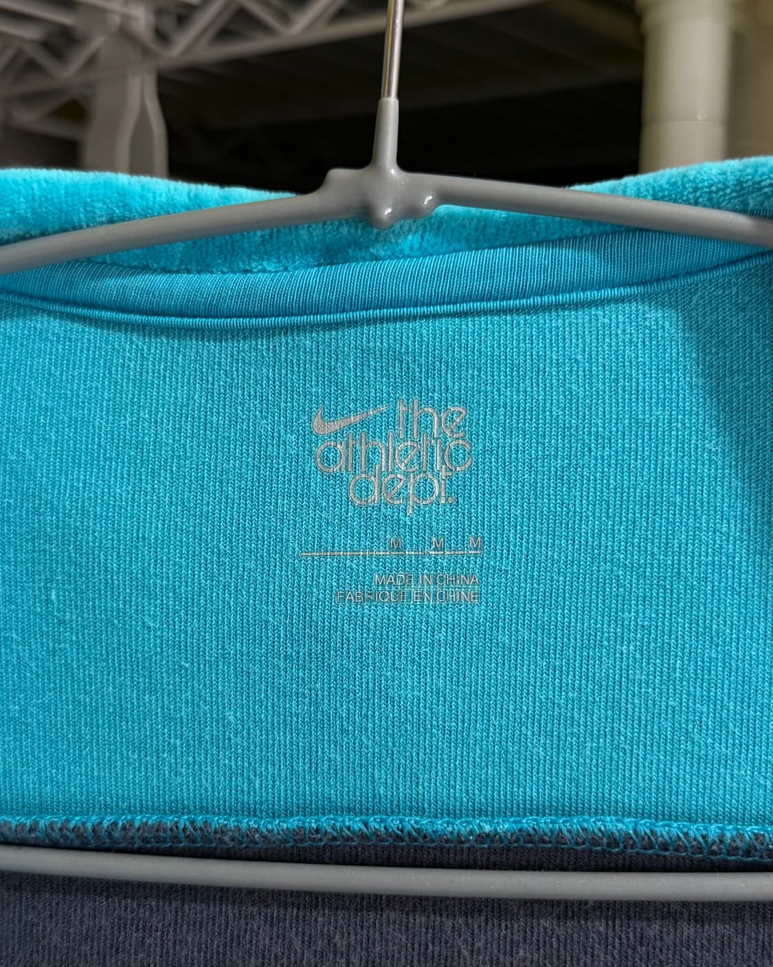 나이키 화이트 & 블루 테리 후드 집업 상품이미지9