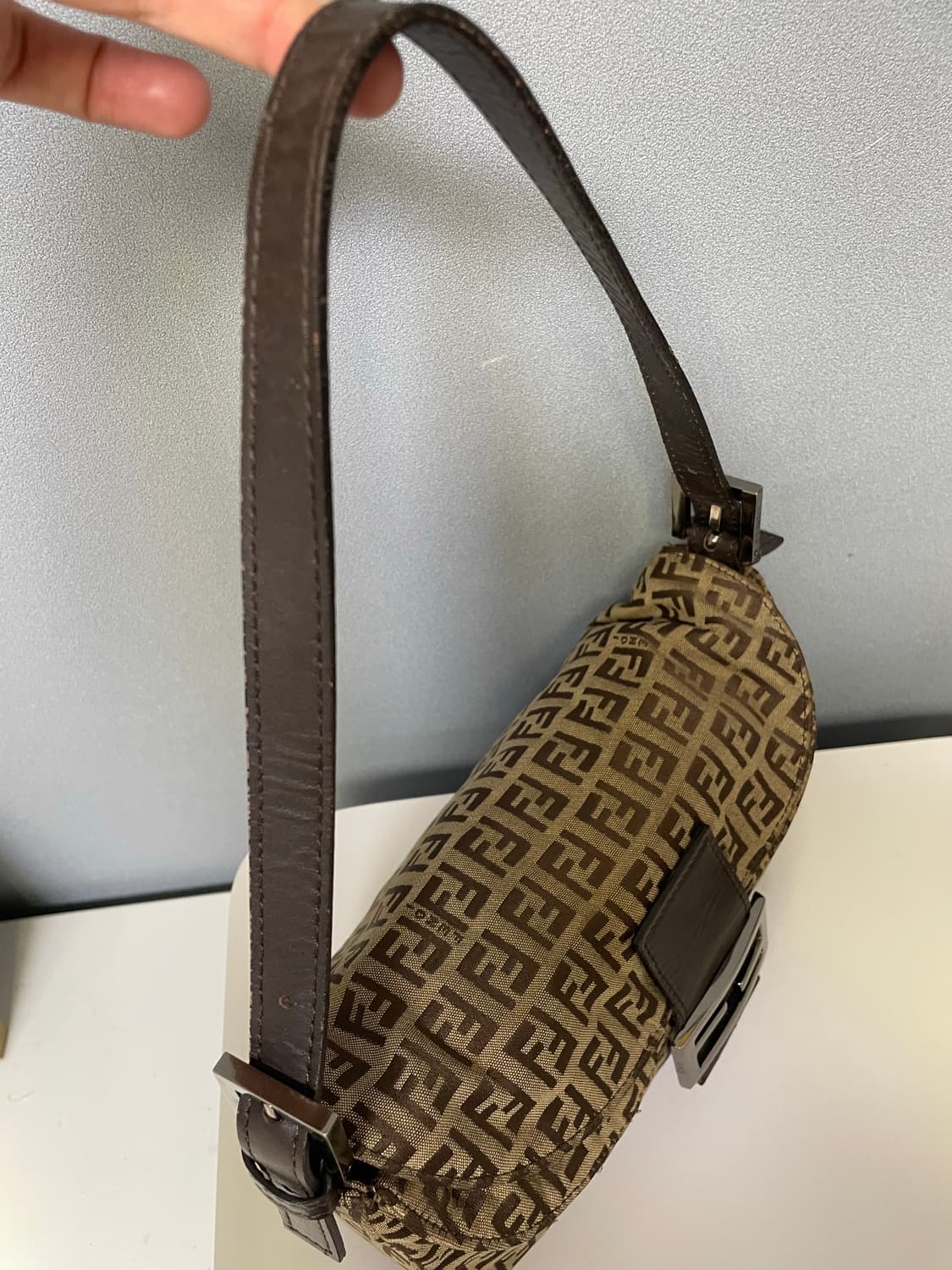 펜디 정품 빈티지 쥬카 바게트백 판매 상품이미지4