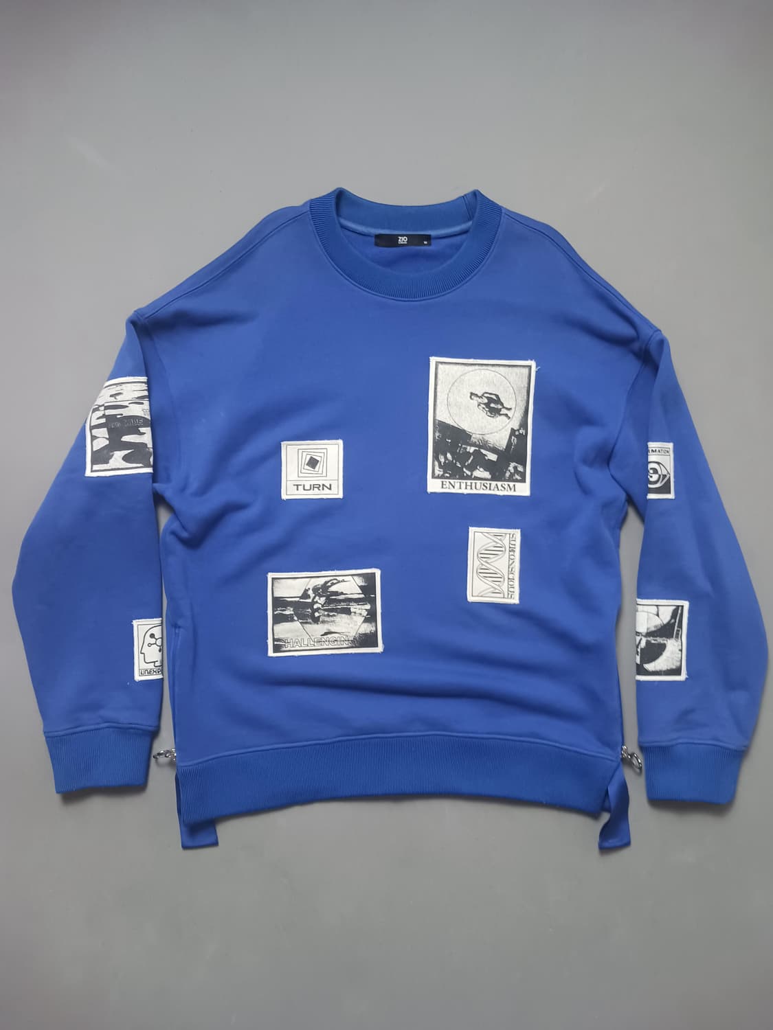 [95] 지오송지오 아트웍프린팅 맨투맨 오버핏 상품이미지1