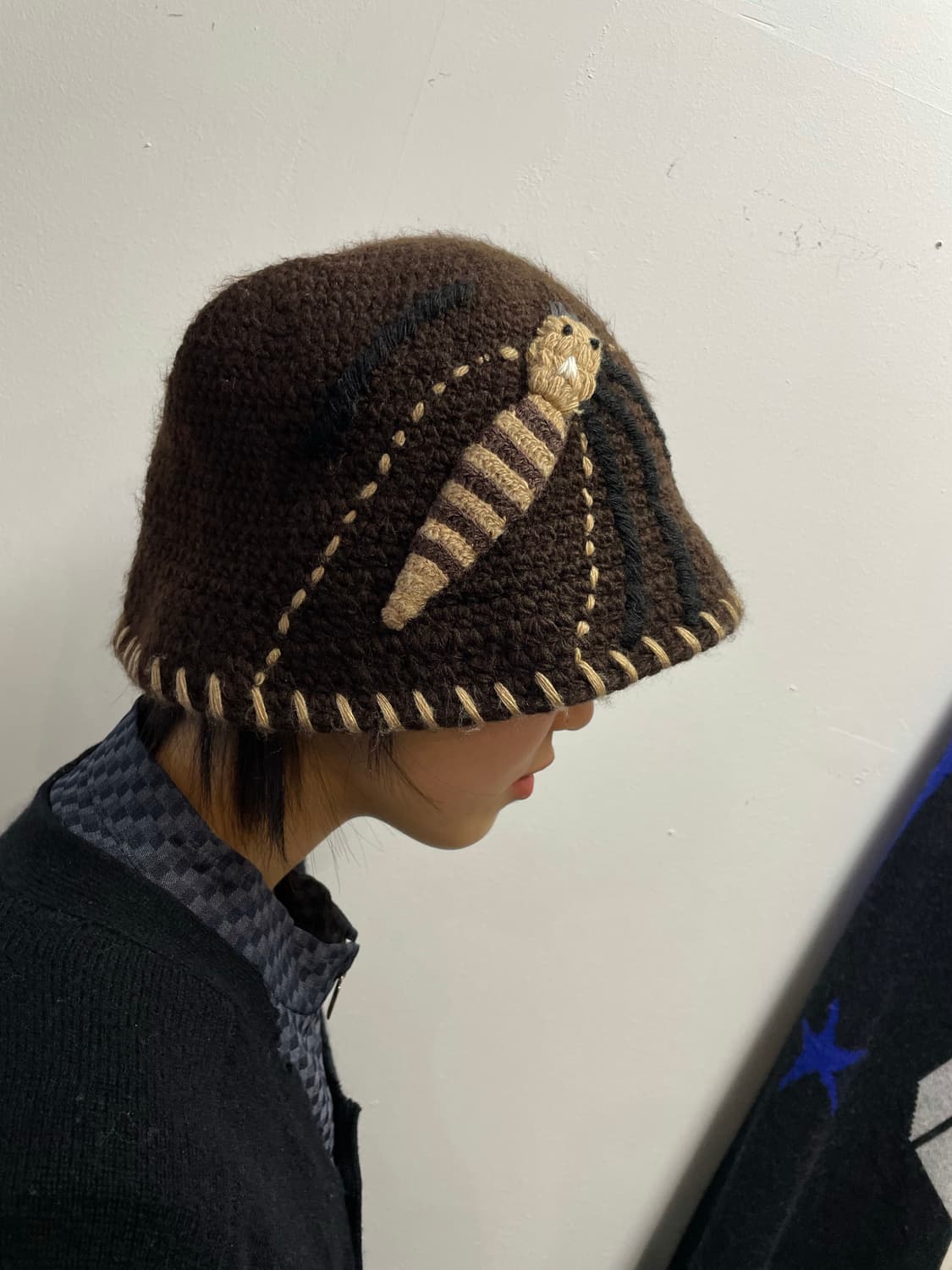 Knit bucket hat 상품이미지4
