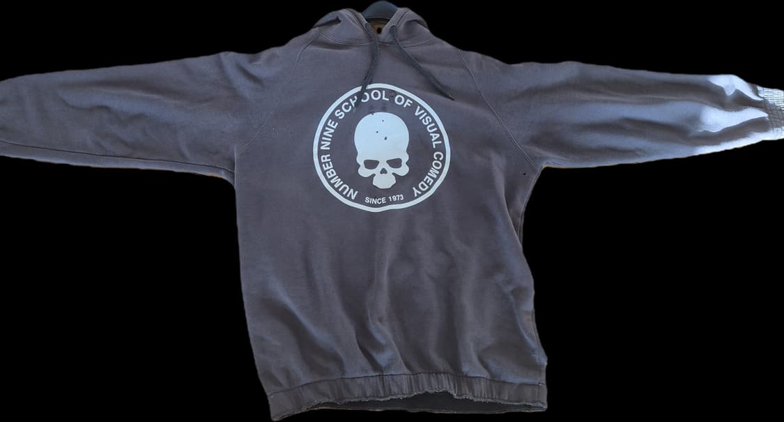 넘버나인 school of visual comedy hoodie 상품이미지2