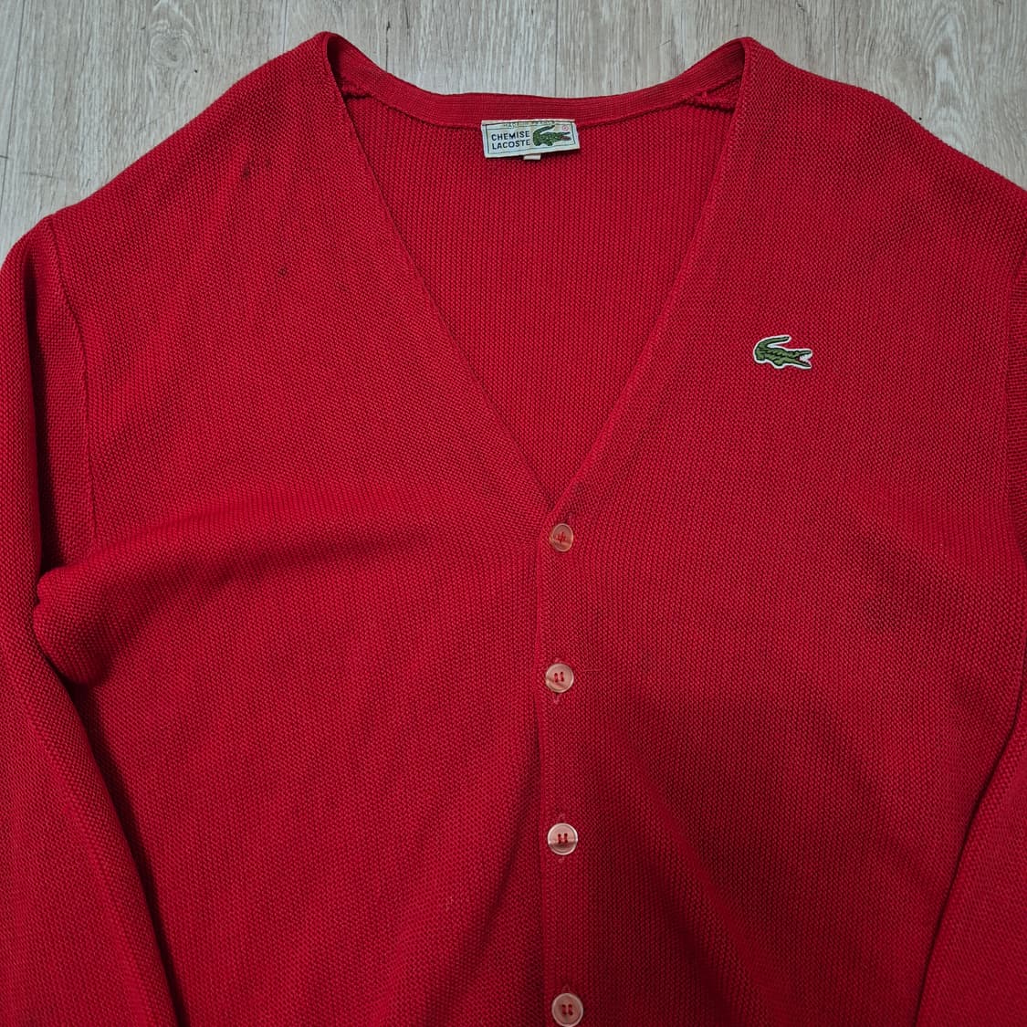 라코스테 키즈 크록패치 울 가디건 (16) 상품이미지2